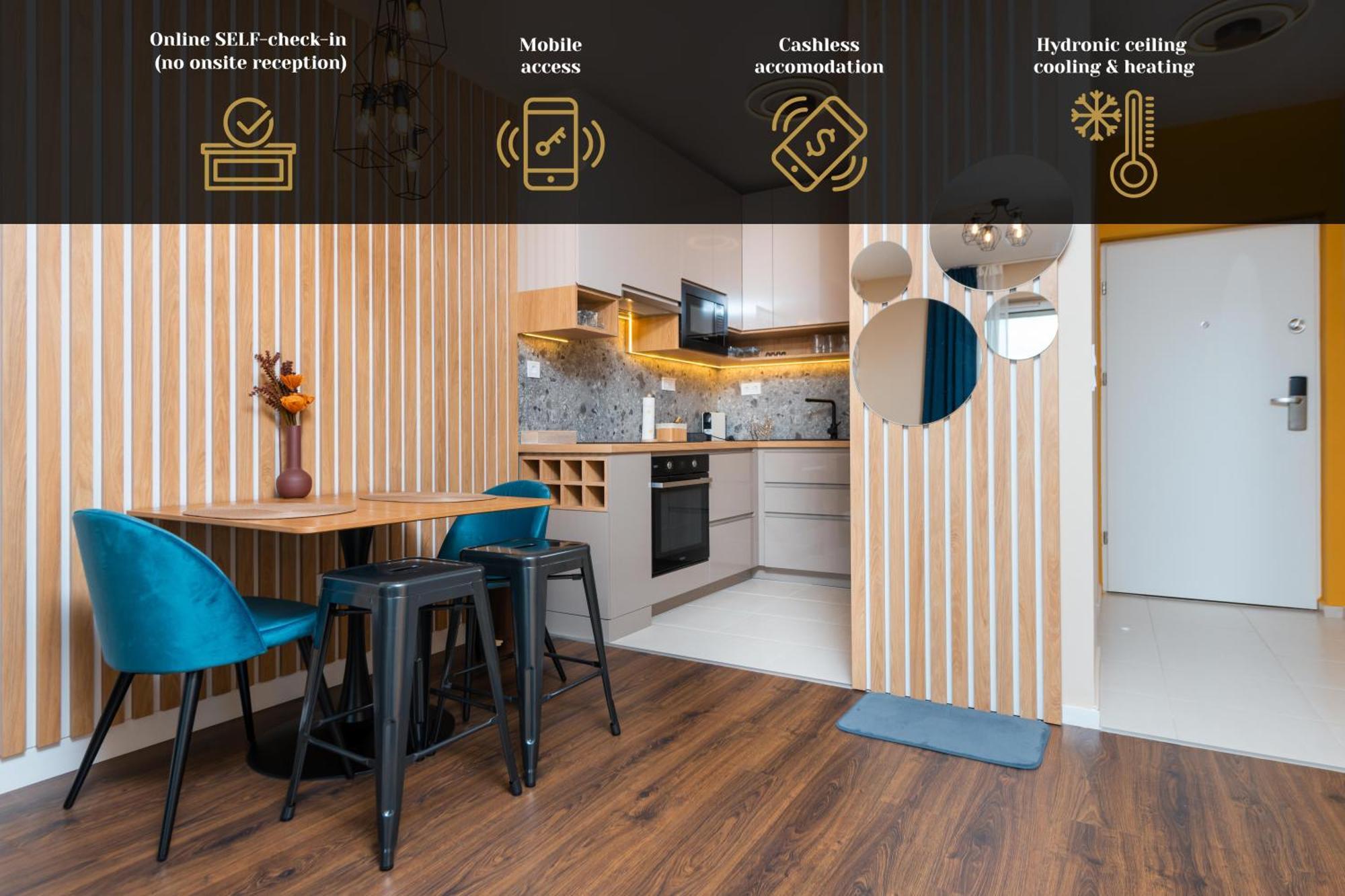 Waterfront City Apartments By Urbanrent Budapest Esterno foto